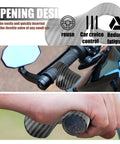 Cruise Throttle Assist Handlebar Grips For Motorcycles And Scooters Palm Friendly Ergonomic Wave Design in use on handlebars.