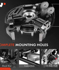 Rear Left Steering Knuckle And Wheel Bearing Hub Assembly For Ford Explorer 2002-2005 And Explorer Sport 2002-2003, 5-Lug
