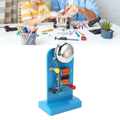 Hands On Electric Science Lab Kit For Magnetism And Electromagnet Experiments in a classroom setting with a vertical base.