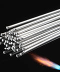 Close-up of 50 Pcs Universal Flux Core Welding Wire Kit No Flux Needed For Easy Aluminum And Steel Welds With A Super Low Melting Point