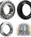 Rear Axle Shaft Wheel Bearing Inner Spacer And Oil Differential Seal Kit For Titan 2004-2007, Frontier 2005-2017, Xterra 2006-2015