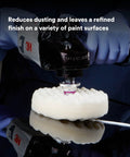Pro Grade High Performance Rubbing Compound For Clearcoats That Wipe Out Fine Scratches Without Sticking Or Leaving Residue, Great For Newer Paint Finishes, Smooth Handling, One Gallon on 3M buffer with foam pad
