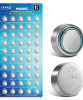 Heavy Duty Fifty Pack LR44 Alkaline Button Cell Batteries Delivers Straight Fire Power long-lasting power for various devices