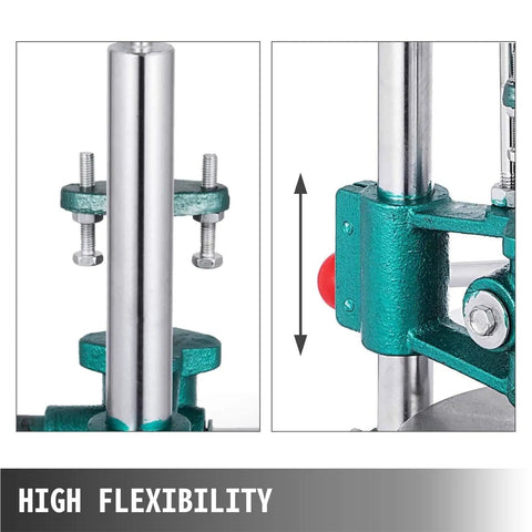 Kickass Manual Dough Roller And Stainless Steel Pasta Sheeter With Hella Smooth Adjustments Easy Flatten Pizza Crusts showing adjustable settings.