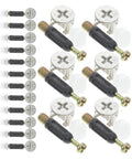All In One Furniture Connector Fastener Kit 24 Piece 35mm Cam Screws Dowels Eccentric Wheel Bolts for Cabinet Assembly
