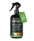 Hardcore Penetrating Sealer Spray For Concrete Brick And Unsealed Grout Leaves Invisible Stain Shield on a spray bottle.