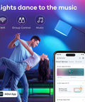 Smart LED Light Bulbs You Can Control With Alexa And Google Assistant, Color Changing A19 E26 2.4GHz WiFi Dimmable 60W, dance mode
