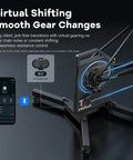 T2 Smart Bike Trainer With 2200W Brushless Motor 20 Percent Gradient Simulation Dual BLE And ANT Plus Connectivity setup