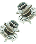 Rear Wheel Bearing And Hub Assembly Set Two Piece For Hyundai Azera Sonata Tucson Kia Cadenza Optima And Sportage Includes Rear Driver Side And Rear Passenger Side Replacement Hubs