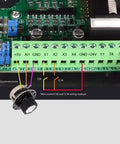 Heavy Duty 7.5KW VFD 3 Phase Input 3 Phase Output 0 To 400 Hz Controller With Vector Control Inverter For CNC Machines And Motor Speed Regulation Beefed Up Intelligent Motherboard Full SMD Design wiring terminal with external potentiometer