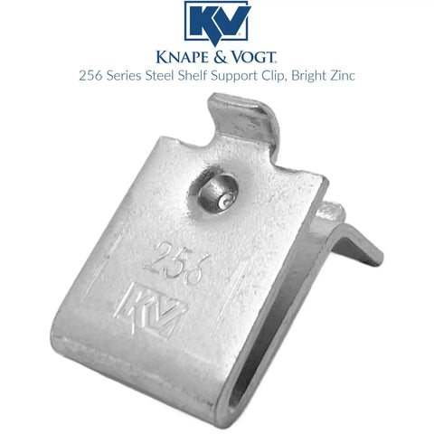 Killer Quality Adjustable Steel Pilaster Shelf Support Clips Zinc Coated Heavy Duty Mounting Hardware Pack Of 20 close-up of a steel clip