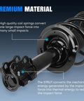 Hyundai Sonata Front Strut And Sway Bar Link Set For 2011 GLS Limited 2.4L, front strut detail showing coil spring and energy conversion