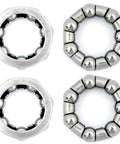 Bike Hub Ball Bearings Set Of Four 1 Quarter Inch Bore With Seven Balls For Bicycle Wheel Hubs Replacement Upgrade And Smooth Spin