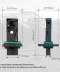 Mass Air Flow Sensor MAF For Chevrolet Cruze Sonic Trax Limited Buick Encore Verano 1.4L 1.8L Replacement OE 0280218419