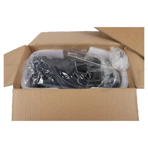 Char-Lynn 4000 Series Beefy Hydraulic Motor 15.4 Cu In Displacement in packaging with SAE B 4-bolt flange visible