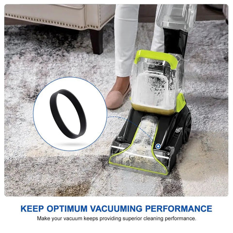 Replacement Vacuum Belt Duo Pack For Bissell PowerForce TurboClean ProHeat 2X Revolution Pet Pro Carpet Cleaners demo
