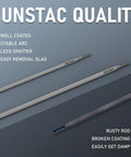 E6013 1 8 Inch Carbon Steel Welding Rods 5 Lb Stick Electrodes Arc Welding Supplies With Titanium Oxide Coating For Stable Arc