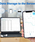 WiFi Thermometer and Humidity Sensor IBS TH3 Smart Temp Humidity Monitor With Remote Phone Access, 2.4GHz on phone and laptop