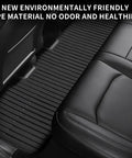 Custom Molded TPE Floor Mats For Tesla Model Y Juniper 2025 And Newer Custom Fit front liner in cabin, waterproof and anti-slip.