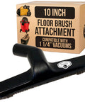 Deluxe Horsehair Brush Attachment Top Notch For Vacuum Cleaners, Scratch Free Hardwood Floor Tile Vinyl Polished Stone Cleaning