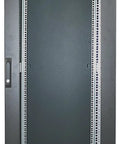 Heavy Duty 19 Inch Network Cabinet Server Rack Enclosure with secure locking doors and ventilation for organized tech.