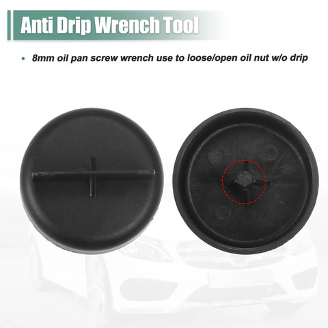 Anti-drip wrench from 4 Piece Transmission Oil Filling Tool Adapter Set For Mercedes Benz 2015 And Up 725 Gearbox 9 Speed ATF Drain