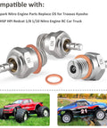 N3 Hot Spark Glow Plug For RC Nitro Engines Pack Of 5 Pro Grade Platinum Iridium, compatible with Traxxas T Maxx Kyosho