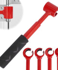 4 In 1 Door Hinge Adjustment Tool Kit With 14mm 18mm 23mm And 25mm Wrenches For Precise Gap Alignment For Doors And Cabinets