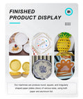 Finished product display of Fully Automatic Paper Plate Making Machine For Lightning Fast Production And Stable Output With Multi Mold Support Ideal For Catering Supply Manufacturers And High Volume Food Service Ops.