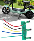 Four Pack Hall Sensor Pcb Board 41F Nifty Swap For Brushless Hub Motors featuring green circuit with color-coded wires for e bikes.