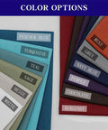 Color options for 100% Blackout Curtains for Bedroom and Living Room 63 Inch Turquoise Room Darkening Grommet Panels