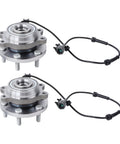 2 Pack Heavy Duty Wheel Bearing And Hub Assembly 515065 Replacement for Nissan Frontier Pathfinder Xterra Equator 4x4 with ABS