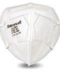 N95 Flatfold Disposable Respirator With Secure Fit For Everyday Work And Travel White One Size Box Of 50 Breathable Comfortable Mask