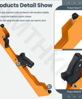 Heavy Duty Miter Saw Mounting Brackets With Lever Release Clips For DW723, DWX723, DWX724, DWX725 And N087371 Stands