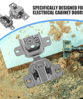 Concealed Cabinet Door Hinges Two Pack With Soft Close Buffer For Inward Opening Cabinets, Quiet Operation, Durable Construction