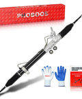 Hydraulic Power Steering Rack And Pinion Assembly For Nissan Titan Armada Pathfinder Infiniti QX56 V8 5.6L 2004 2015 Direct Fit Drop In Ready New Unit Ref 97 3023 Premium Quality Replacement with accessories