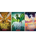 Covers from the Complete 18-Book Dragon Fantasy Collection By Tui T. Sutherland In Paperback featuring Wings of Fire series.