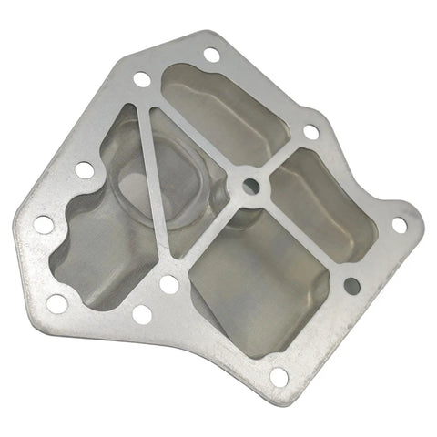 Metal component of Automatic Transmission Oil Filter Kit For Nissan Altima Maxima Quest 02 03 04 05 06 08 2.5L 3.3L 3.5L Re4F04A Re4F04B Re4F04V 4F20E Replacement With Pan Bolts Pt 3172885X01 Easy Install DIY Friendly