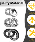 Rear Axle Bearing With Inner Spacer Oil Seal Kit For Frontier 2005-2014, Armada 2005-2015 And Titan 2004-2015