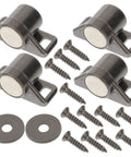 Magnetic Cabinet Door Catches 4 Pack Heavy Duty Drawer Push Latches for Closets Wardrobes Cupboards and Furniture Doors