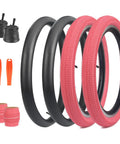 Pink 20x2.125 Bike Tire With Tube Pack Of 2 For Kids Bikes Fits Most 20 Inch Bicycles BMX Replacement Tires Tubes And Levers Included