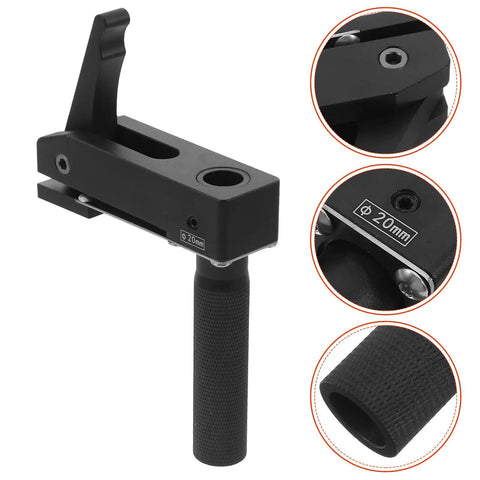 Beefy Heavy Duty Woodworking Bench Clamp For Workbench showing aluminum alloy quick positioning vise and grip details