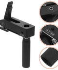 Aluminum Woodworking Vise For Workbench Quick Positioning Clamp showing detailed handle and hinge components