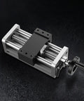 Precision Linear Stage Actuator With 100 mm Stroke For CNC Routers And 3D Printers X Y Z Axis Dual Ball Screw And Dual Guide Rails