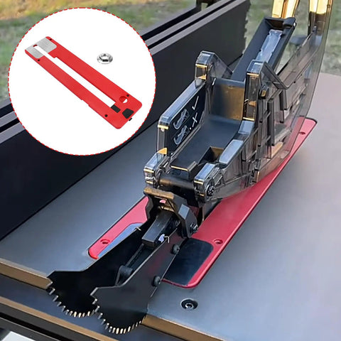 Dado Insert Plate Replacement For 10 Inch Table Saw TS6307 00 Pro Grade Heavy Duty Throat Plate Upgrade shown on table saw