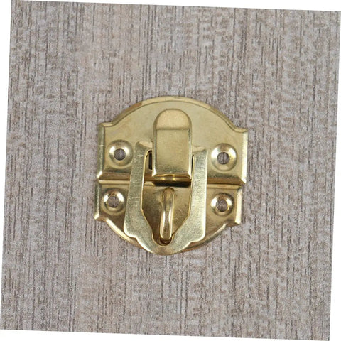 Dope Vintage Style Wooden Box Latches Set 30 Pack Iron Hasp Drawer Locks Retro Hardware Kit For Jewelry Boxes And Cabinets