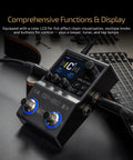 All-In-One Guitar Multi-Effects Processor With NAM And IR Loader, 100 HD Effects, 9 Simultaneous Modules with cables and guitar