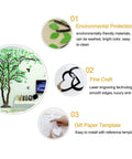 Acrylic 3D Tree Wall Sticker With Silver Leaves, Easy to Install DIY Home Decor Art Decal for Living Room or Bedroom features