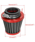 35mm air filter for PZ19 19mm Carburetor Kit For Tao Tao ATVs And Dirt Bikes 50cc 70cc 90cc 110cc 125cc Plug And Play