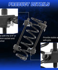 Macpherson Strut Coil Spring Compressor Kit 2 Pack With Detent Pins Heavy Duty Spring Removal Tool close-up details